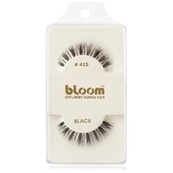 Bloom Natural lepilne trepalnice iz naravnih las No. 415 (Black) 1 cm Cene