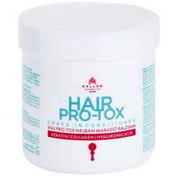 Kallos Cosmetics hair pro-tox leave-in conditioner balzam za suhe in poškodovane lase 250 ml Cene