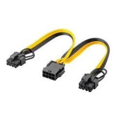Sata 6pin to dual 6+2 pin cable max0075 Cene