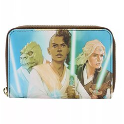 Loungefly star wars the high republic comic cover zip around walllet Cene