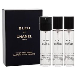 Chanel bleu de parfem punilo 3x20 ml za muškarce Cijene