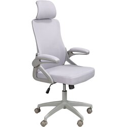 Angel Cerdá Pisarniški vrtljivi stol iz sive tkanine, (5000008476) Cene