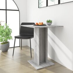 vidaXL bistro stol boja hrasta sonome 60x60x75 cm konstruirano drvo Cijene