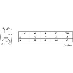 Glano Men's Quilted Vest with Hood - black Cijene