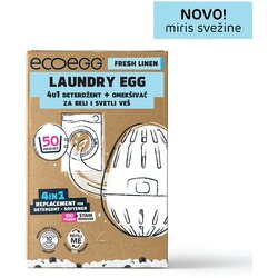 Ecoegg 4u1 deterdžent i omekšivač za beli i svetli veš, Miris svežine-50 pranja Cene