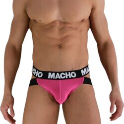 Macho Underwear macho - MX28FR jock pink neon Cene