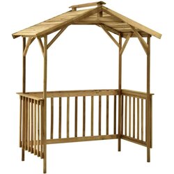 vidaXL Kućica za roštilj 163,5 x 93 x 210 cm od impregnirane borovine Cijene