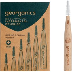 Georganics Interdental Brushes - ISO 3 Cene