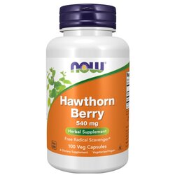 Now Foods Jagode gloga NOW, 540 mg (100 kapsul) Cene