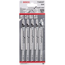 Bosch LIST VBODNE ŽAGE T 345 XF 5-DELNI KOMPLET Cene