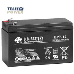 BB Tech 12V 7Ah BP7-12 battery terminal T2 ( 4295 ) Cene