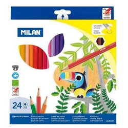 MILAN Drvene bojice 1/24 duge MILAN karton bls Cene