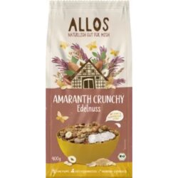 Allos Bio hrskavi amarant s plemenitim orašastim plodovima (Crunchy Edelnuss) - 400 g Cene