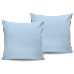 Light blue blue pillowcase set (2 pieces) (fr) Cene