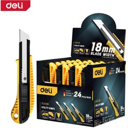 Skalpel STANDARD 18MM DELI 1/24 EDL003B Cene