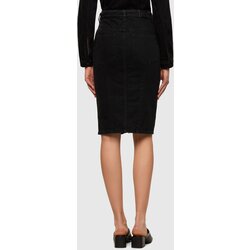 Diesel Skirt - DE-PENCIL-ZIP SKIRT black Cene