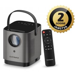 Overmax projektor Multipic 3.6, LED, 150", 3500lm, HD 720p, daljinski, srebrni Cene
