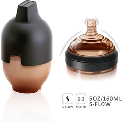 Heorshe SILIKONSKA ANTI-COLIC ŠOLJA 160ML Cene