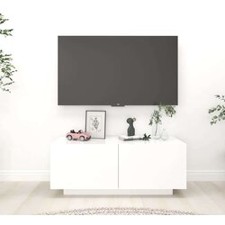 vidaXL TV ormarić bijeli 100 x 35 x 40 cm od iverice Cijene
