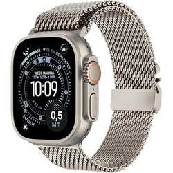 SONGSLER Magnetna kovinska zapestnica za Apple Watch 42–49 mm Cene