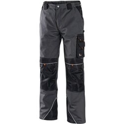 Canis Radne pantalone do struka Sirius Nikolas/ siva/narandžasta Cene