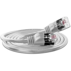 Slim Wirewin PKW-LIGHT-STP-K6 0.25 WS RJ45 omrežni kabel\, Patch kabel CAT 6 U/FTP 0.25 m bela 1 kos, (20418222) Cene