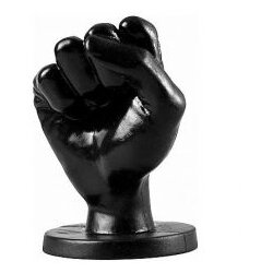 All Black Dildo Fist Cene