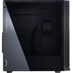 Inter-tech kućište W-III RGB - 88881291 Midi Tower Micro-ATX Mini-ITX ATX Bez napajanja Crna Cene