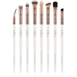 Luvia Cosmetics Prime Vegan All Eye Want set čopičev Pearl White / Metallic Coffee Brown (za oči) Cene