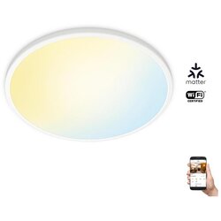 Wiz LED prigušiva plafonska svetiljka SUPERSLIM LED/32W/230V bela Wi-Fi Cene