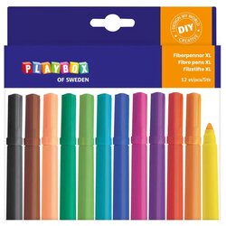Playbox PlayBox: komplet flomastrov, 12 kosov, 1,5 mm Cene