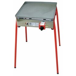 GORENC BBQ plinski rotilj gorenc, 40 x 40, ploa od lijevanog eljeza, s nogama-glatka ploa Cene