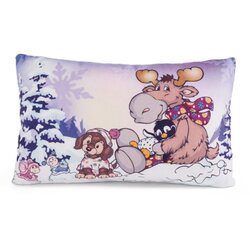 Nici jastuk vesela zima - 43X25Cm Cene