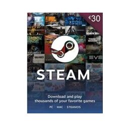 Steam gift card 30€ - Global Cene