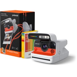 Polaroid Fotoaparat Flip Everything Box, bel, s filmom za 8 slik, (5000077901) Cene