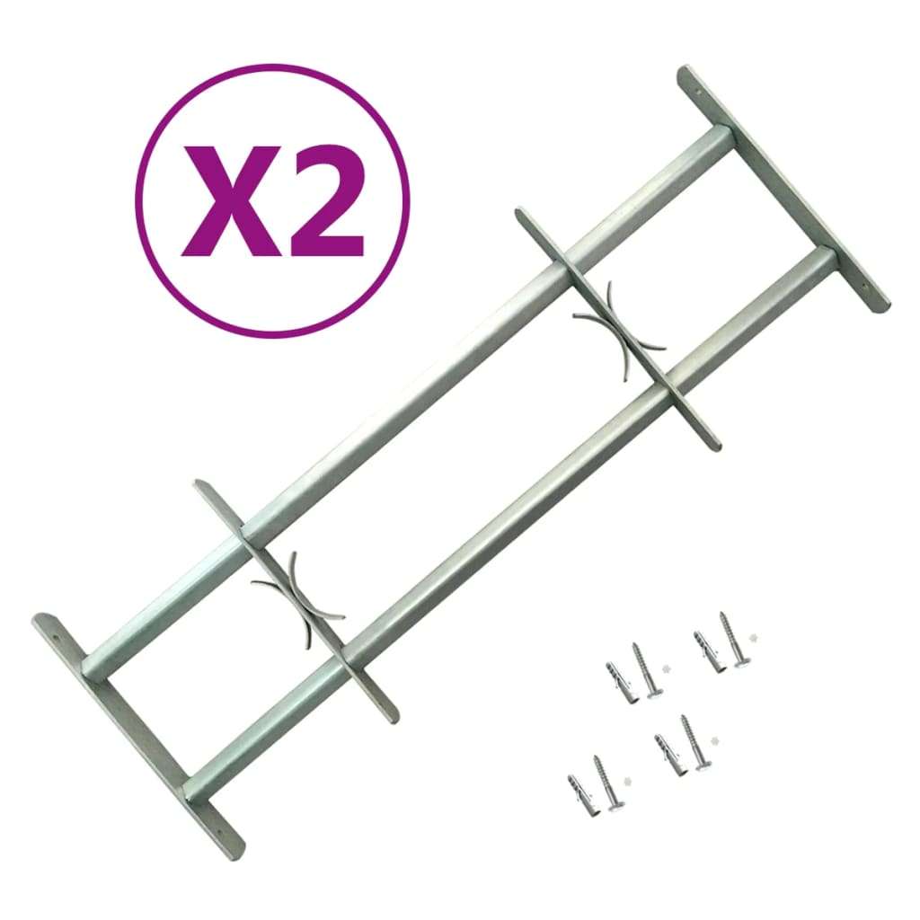  Podesive sigurnosne rešetke za prozore 2 kom 1000 - 1500 mm Cijene