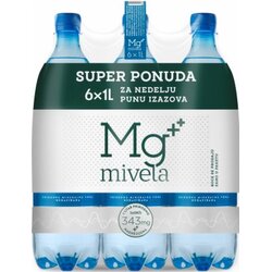 MIVELA voda mg negazirana 6X1L paket Cene