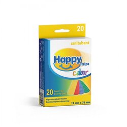 SANITABANT Happy strips flaster colour 20 komada Cene
