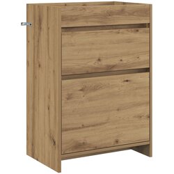 vidaXL Kopalniški kabinet pod umivalnikom Artisan hrast, (5000245212) Cene