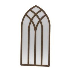 Hanah home ogledalo fira brown Cene