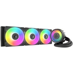 Arctic tečni zamrzivač sa vodenim hlađenjem III Pro 360, 3x120mm ARGB, 3000RPM, crni Cijene