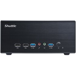 Shuttle XPС slim XPC slim Barebone XH610G2 - S1700, Intel H610, 1xDP, 2xHDMI, 2 PCIe Slots (1x 16X & 1x X1), 2x Intel LAN (1G + 2.5G), 8x USB, 1x 2.5, 3x M.2, 24 /7 permanent operation Cene