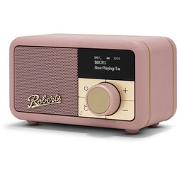 Roberts Revival Petite 2 Dusty Pink Mini DAB+/FM Radio Cene