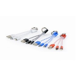 Cablexpert Polnilni USB komplet z obeskom za ključe, (20442537) Cene