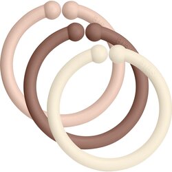 Bibs® ostalo, rezervni deli obročki Blush / Woodchuck / Ivory Cene