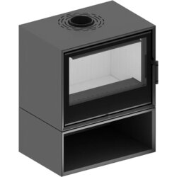HITZE Cubo CF700V - z ventilatorjem (črni šamot, ohišje 2 mm) Cene