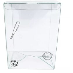 Spawn Clear Sport Version 4'' Pop Protector With Film On It With Soft Crease Line And Automatic Bot Lock Cene