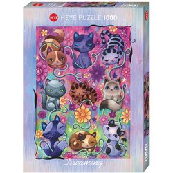 Heye puzzle Dreaming Jeremiah Ketner Kitty Cats 1000 delova 29955 Cene