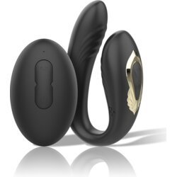 Ibiza Vibrator Za Pare Rotating Dual Black Cene