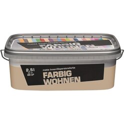 Farbig Wohnen notranja disperzijska barva mandel mat 2,5 l Cene